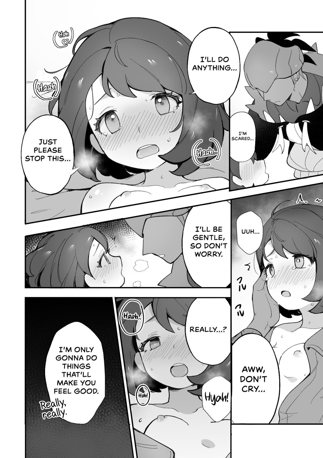 Hentai Manga Comic-Gloria's secret training-Read-12